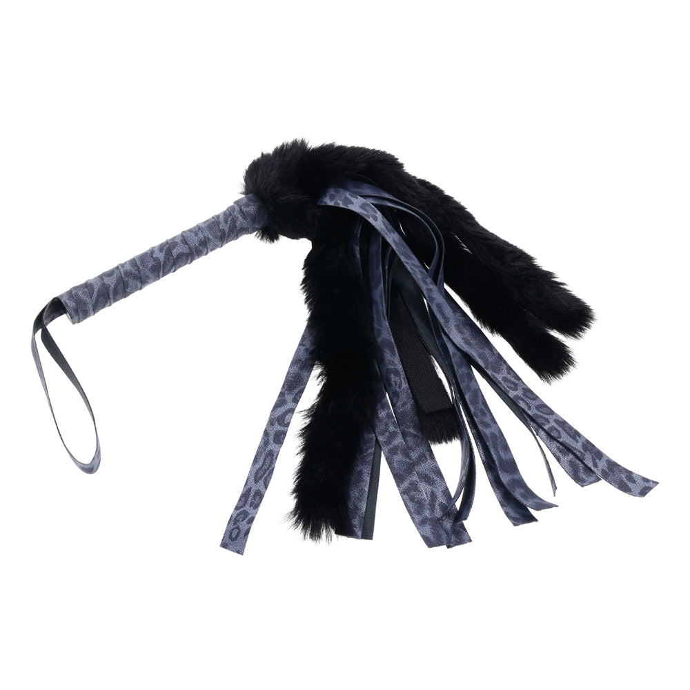 Cougar Faux Fur Flogger | 646709099787 | Available at EroticWarehouse.com