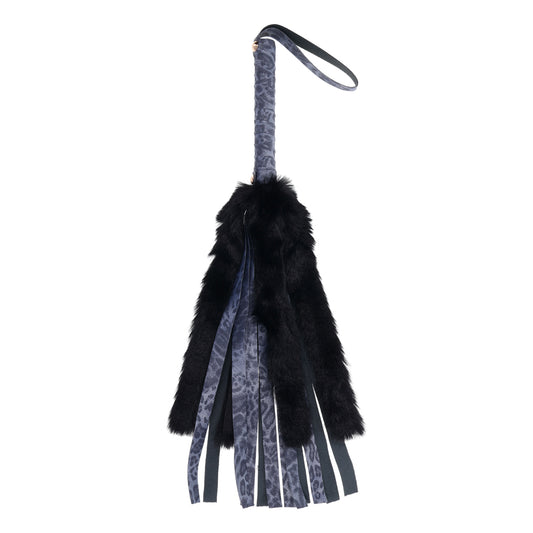 Cougar Faux Fur Flogger | 646709099787 | Available at EroticWarehouse.com