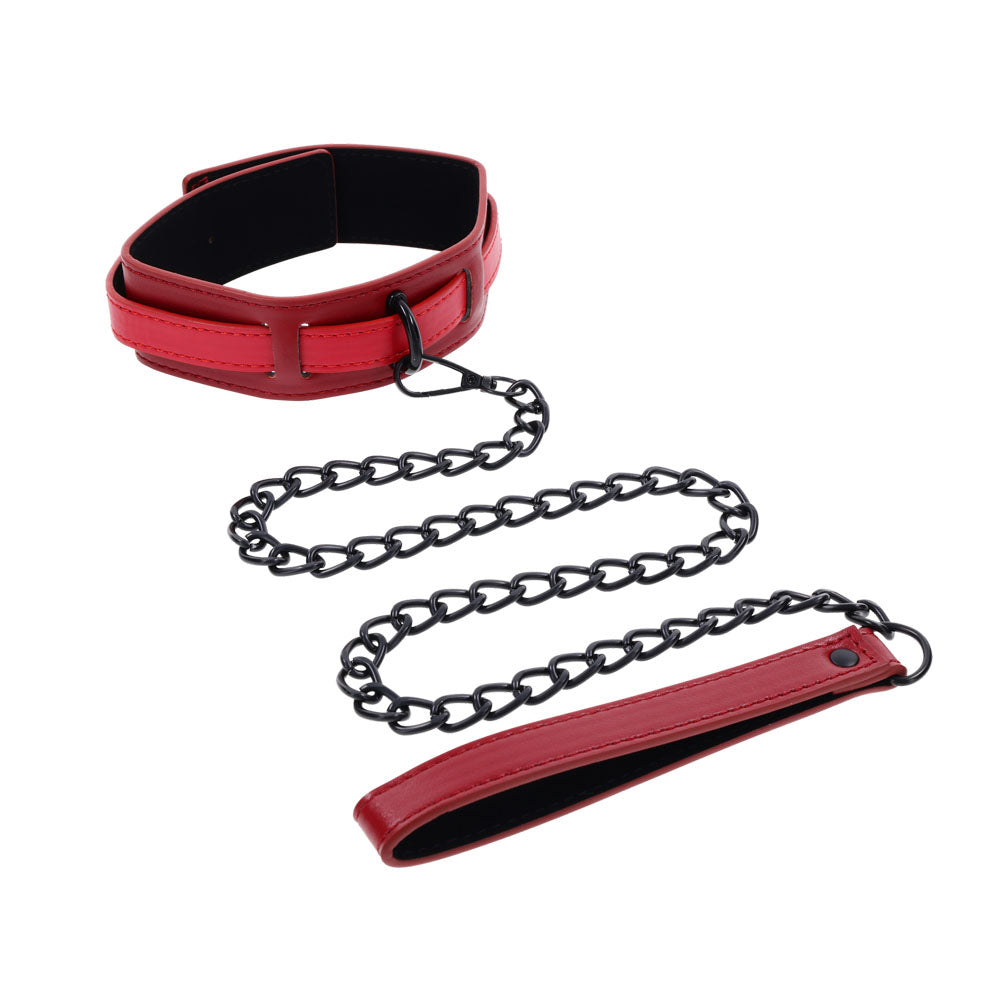 Ex's & Oh's Collar And Leash | 646709099824 | Available at EroticWarehouse.com