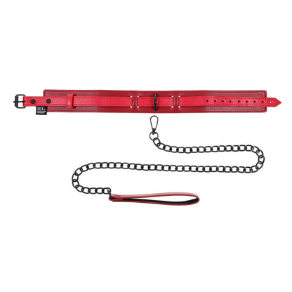 Ex's & Oh's Collar And Leash | 646709099824 | Available at EroticWarehouse.com