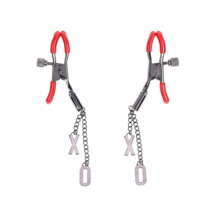 Ex's & Oh's Nipple Clamps | 646709099831 | Available at EroticWarehouse.com