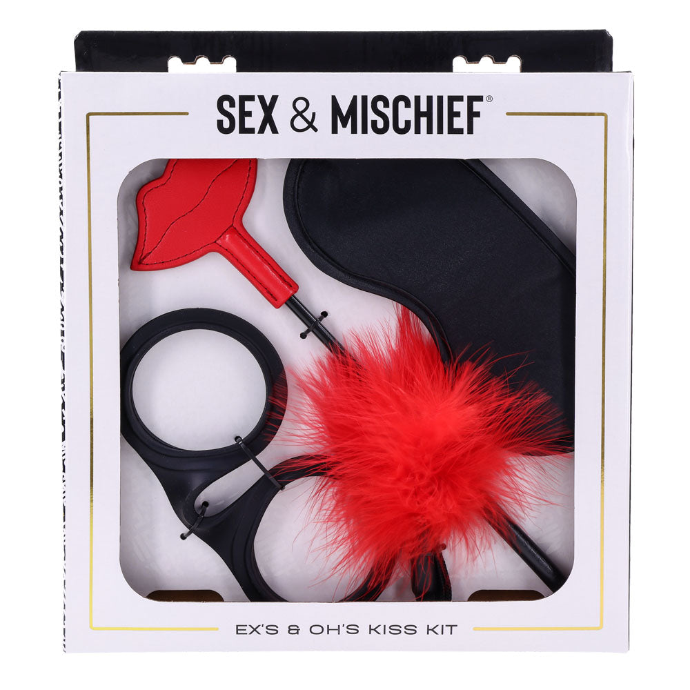 Ex's & Oh's Kiss Kit | 646709099855 | Available at EroticWarehouse.com