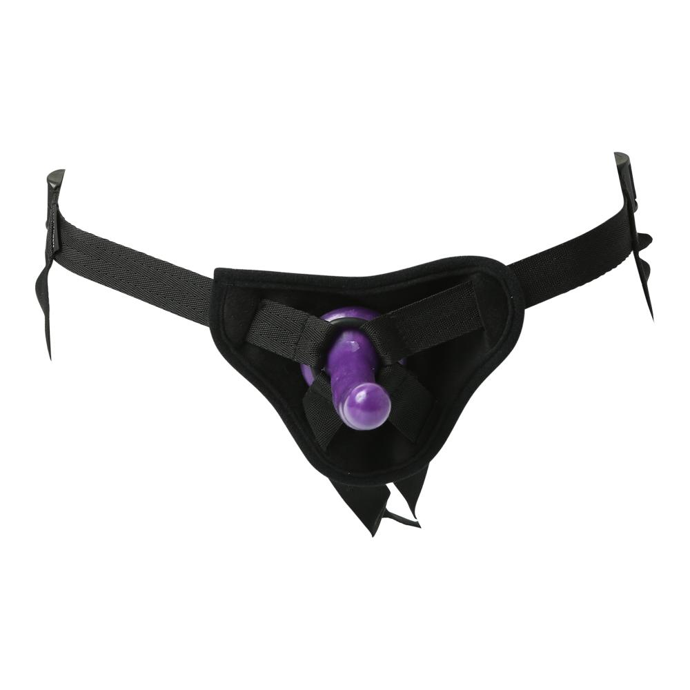 S&M Strap-On & Silicone Dildo | 646709100650 | Available at EroticWarehouse.com