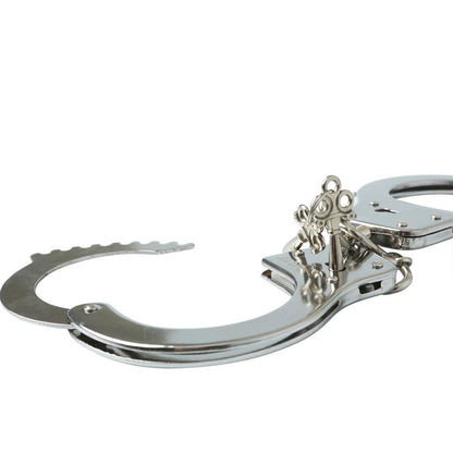 S&M Metal Handcuffs | 646709100780 | Available at EroticWarehouse.com