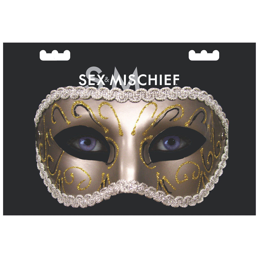 S&M Masquerade Mask | 646709100810 | Available at EroticWarehouse.com
