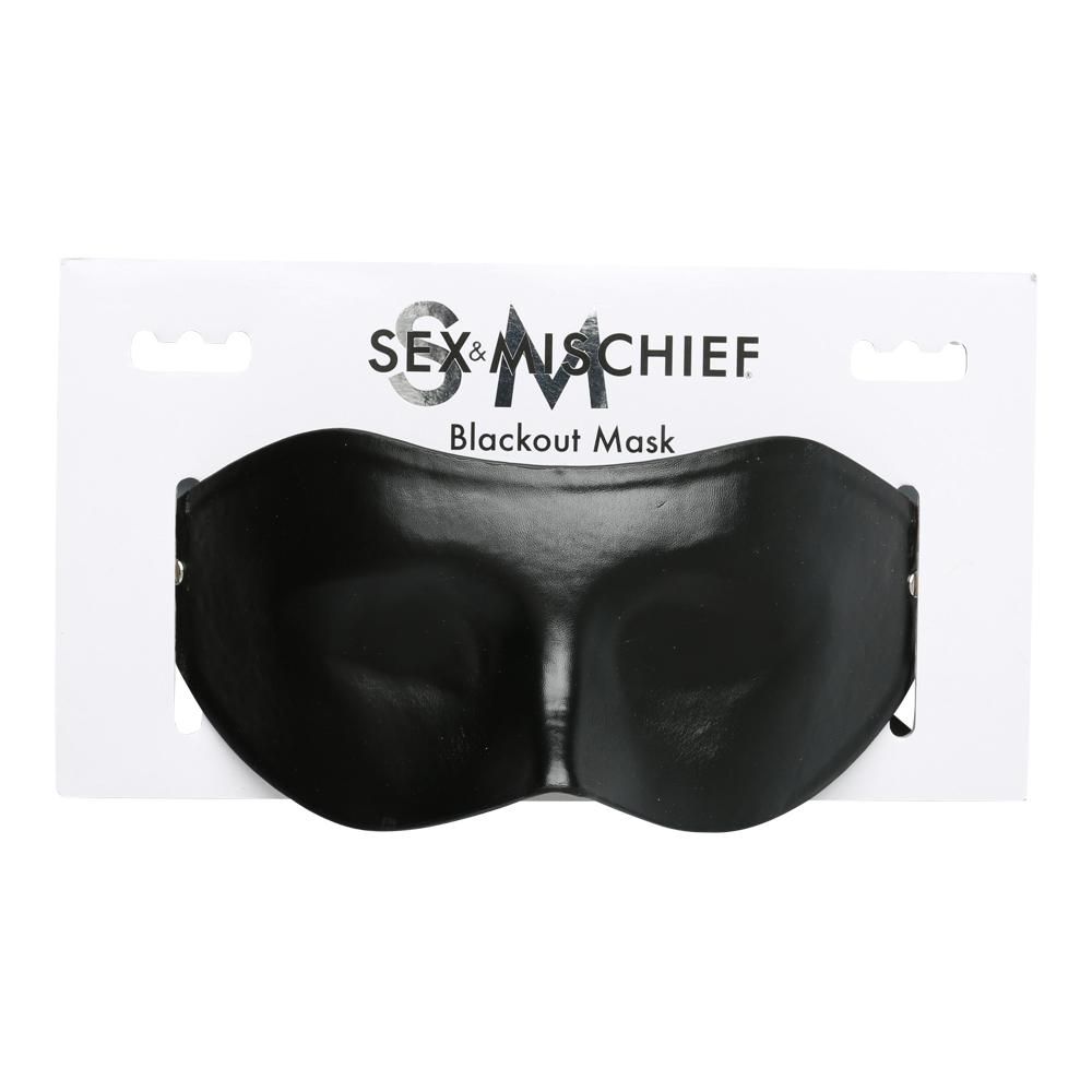 S&M Blackout Mask | 646709100889 | Available at EroticWarehouse.com