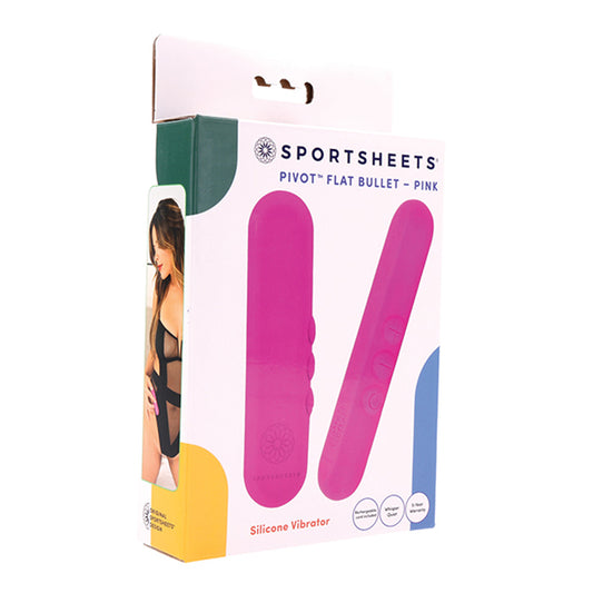 Pivot Flat Bullet Pink | 646709360184 | Available at EroticWarehouse.com
