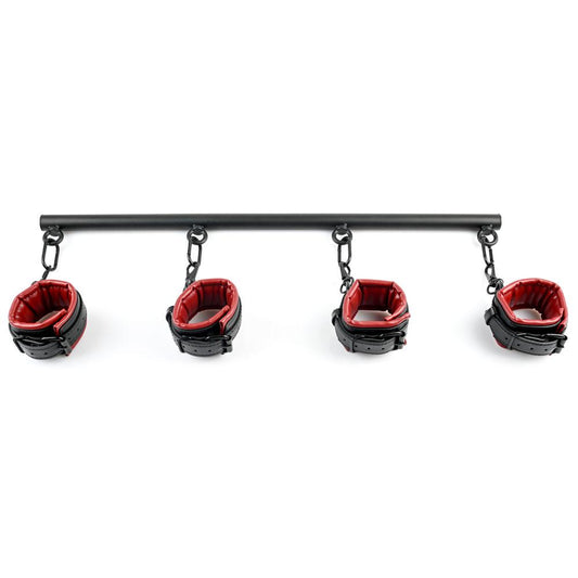 Saffron Spreader Bar & Cuff Set | 646709480080 | Available at EroticWarehouse.com