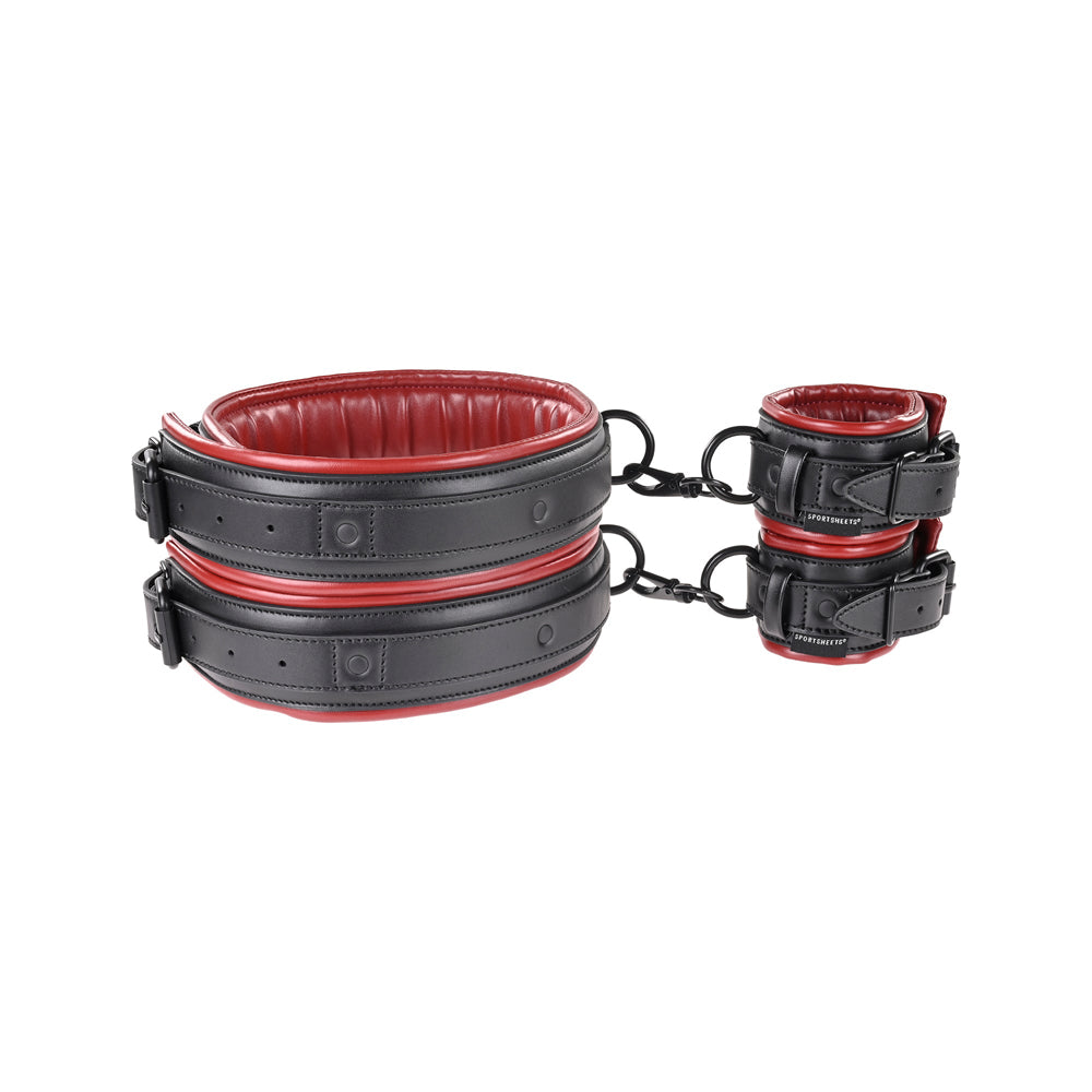 Saffron Thigh & Wrist Cuff Set | 646709480172 | Available at EroticWarehouse.com