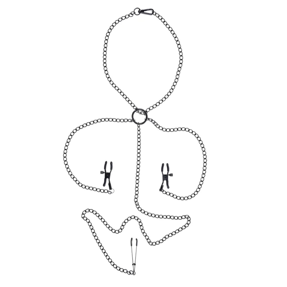 Saffron Nipple To Clit Set | 646709480400 | Available at EroticWarehouse.com