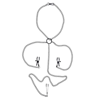 Saffron Nipple To Clit Set | 646709480400 | Available at EroticWarehouse.com