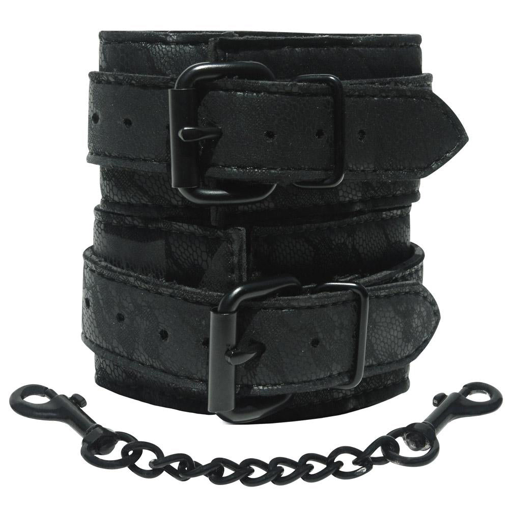Midnight Lace Cuffs | 646709520014 | Available at EroticWarehouse.com