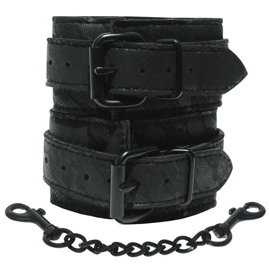 Midnight Lace Cuffs | 646709520014 | Available at EroticWarehouse.com
