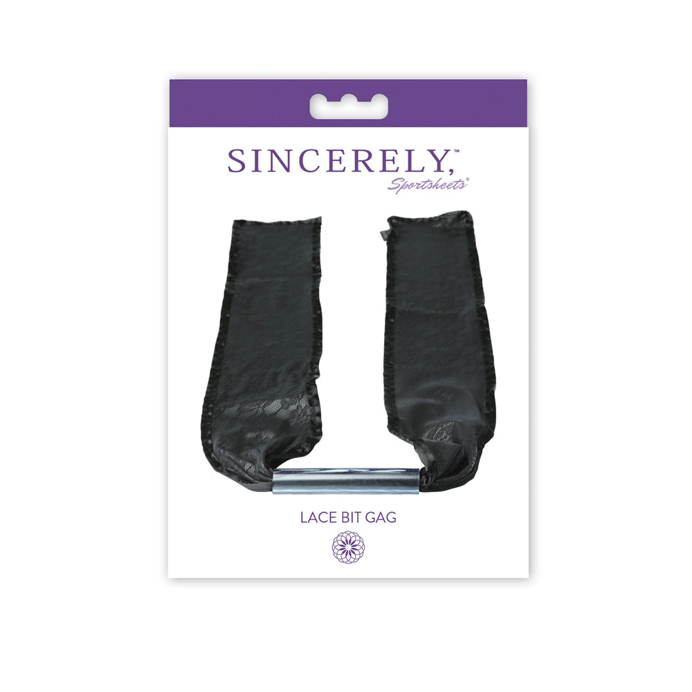 Midnight Lace Bit Gag | 646709520021 | Available at EroticWarehouse.com