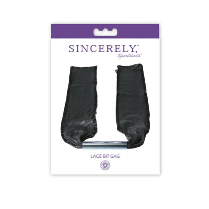 Midnight Lace Bit Gag | 646709520021 | Available at EroticWarehouse.com