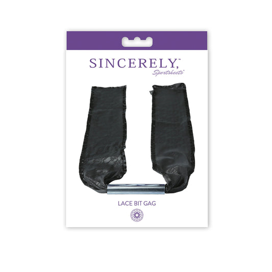 Midnight Lace Bit Gag | 646709520021 | Available at EroticWarehouse.com