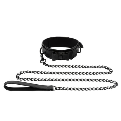 Sincereley Bow Tie Collar Leash | 646709520243 | Available at EroticWarehouse.com
