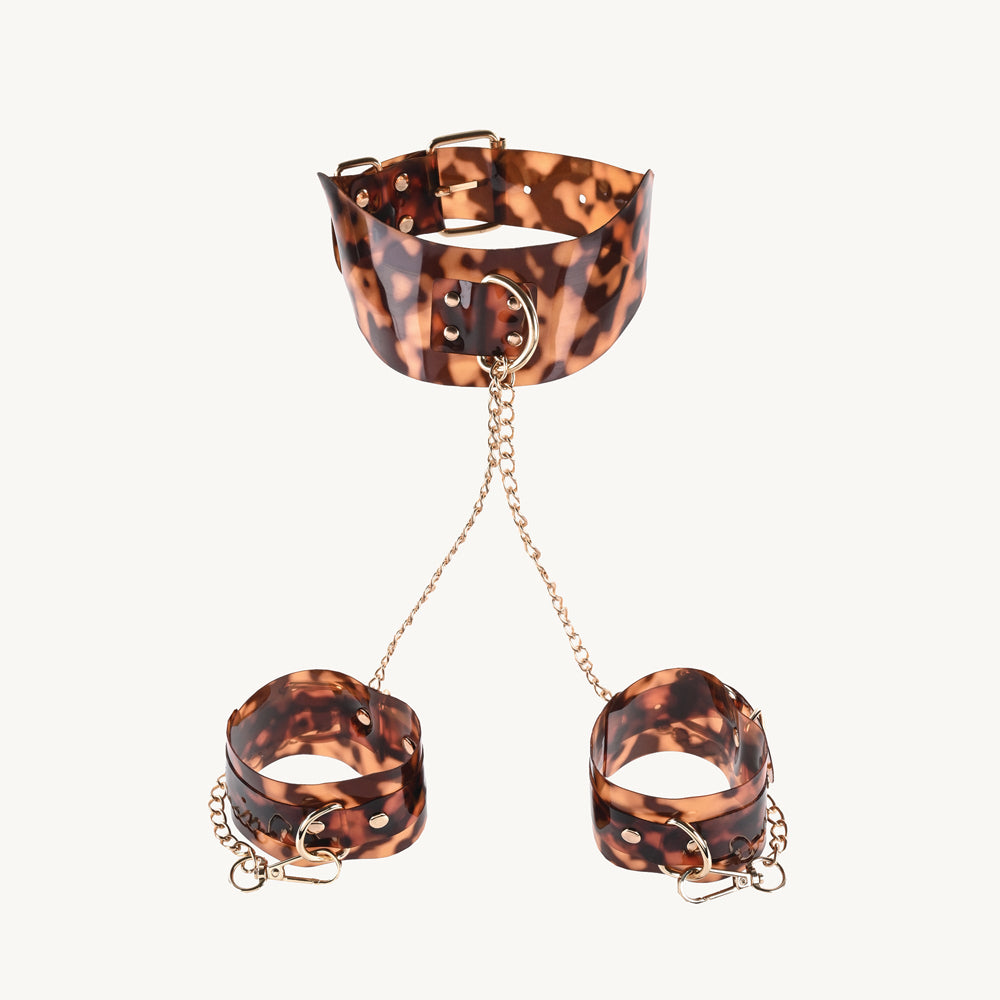 Amber Neck And Wrist Restraint | 646709521035 | Available at EroticWarehouse.com