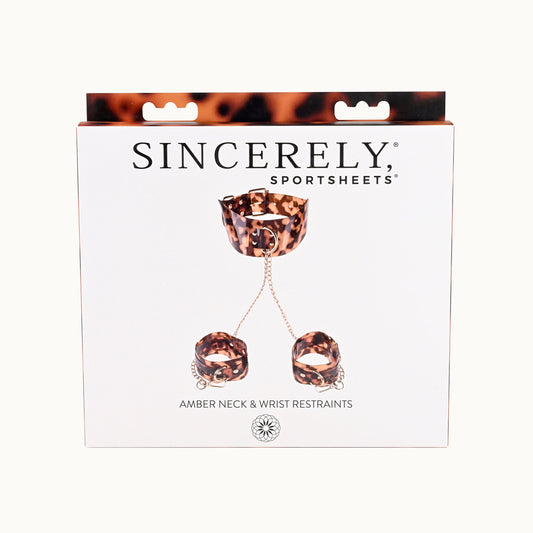 Amber Neck And Wrist Restraint | 646709521035 | Available at EroticWarehouse.com