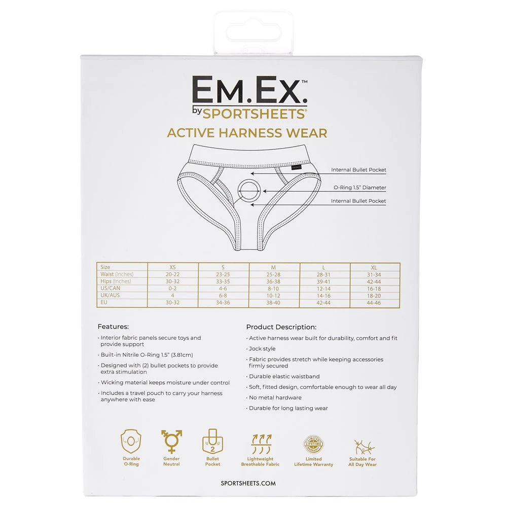 Em.Ex Contour Harness 3Xl | 646709660079 | Available at EroticWarehouse.com