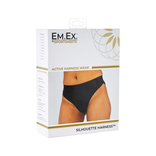 Em.Ex: Active Harness Wear Black Silhouette Xs | 646709661014 | Available at EroticWarehouse.com