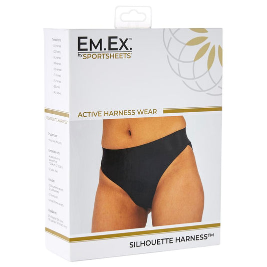 Em.Ex Silhouette Harness 3Xl | 646709661076 | Available at EroticWarehouse.com
