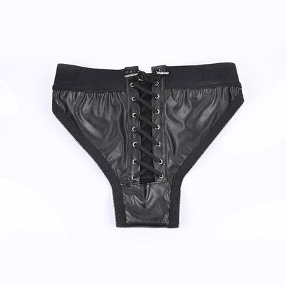 Em.Ex. Fit Harness Patent Corset Large | 646709661113 | Available at EroticWarehouse.com