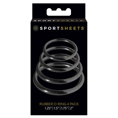 O Ring Assortment 4 Pack | 646709694012 | Available at EroticWarehouse.com