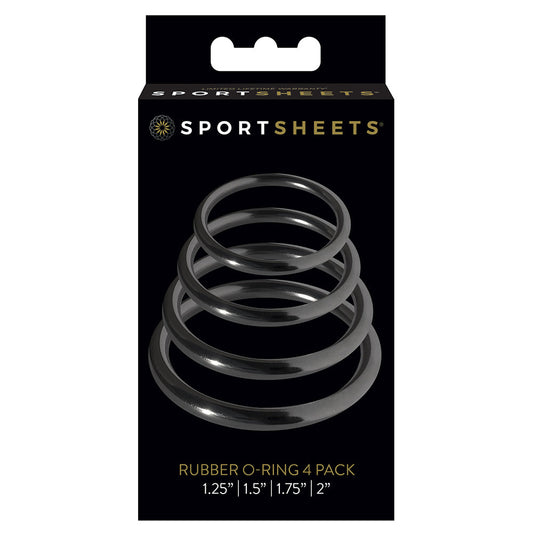 O Ring Assortment 4 Pack | 646709694012 | Available at EroticWarehouse.com