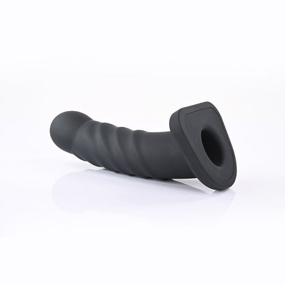 Banx Ribbed Black | 646709698294 | Available at EroticWarehouse.com