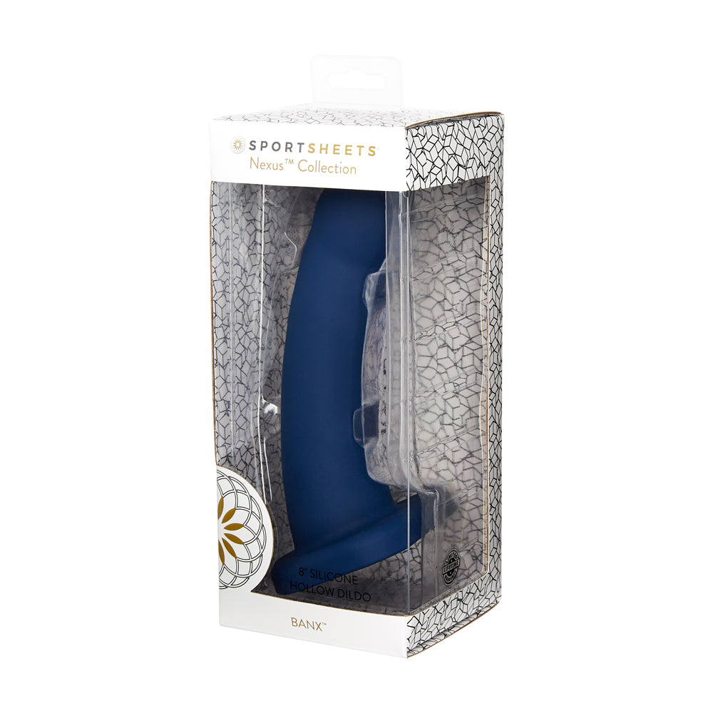 Nexus Blue Banx Hollow Dildo | 646709698362 | Available at EroticWarehouse.com