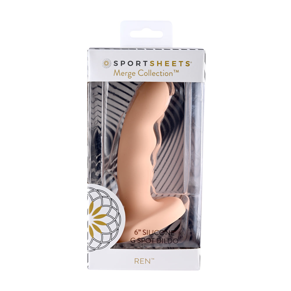 Ren 6" Suction Cup | 646709698386 | Available at EroticWarehouse.com