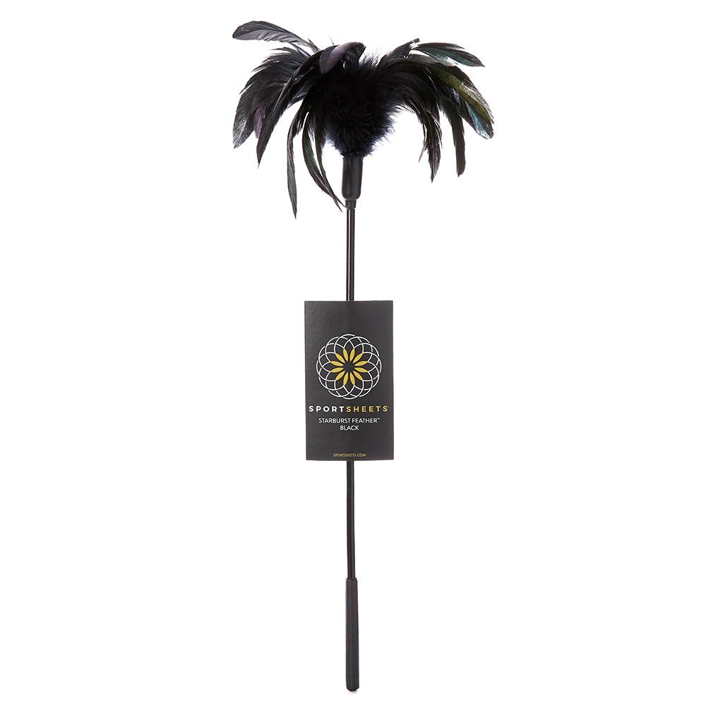 Starburst Tickler - Black | 646709720018 | Available at EroticWarehouse.com