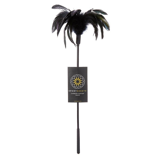 Starburst Tickler - Black | 646709720018 | Available at EroticWarehouse.com