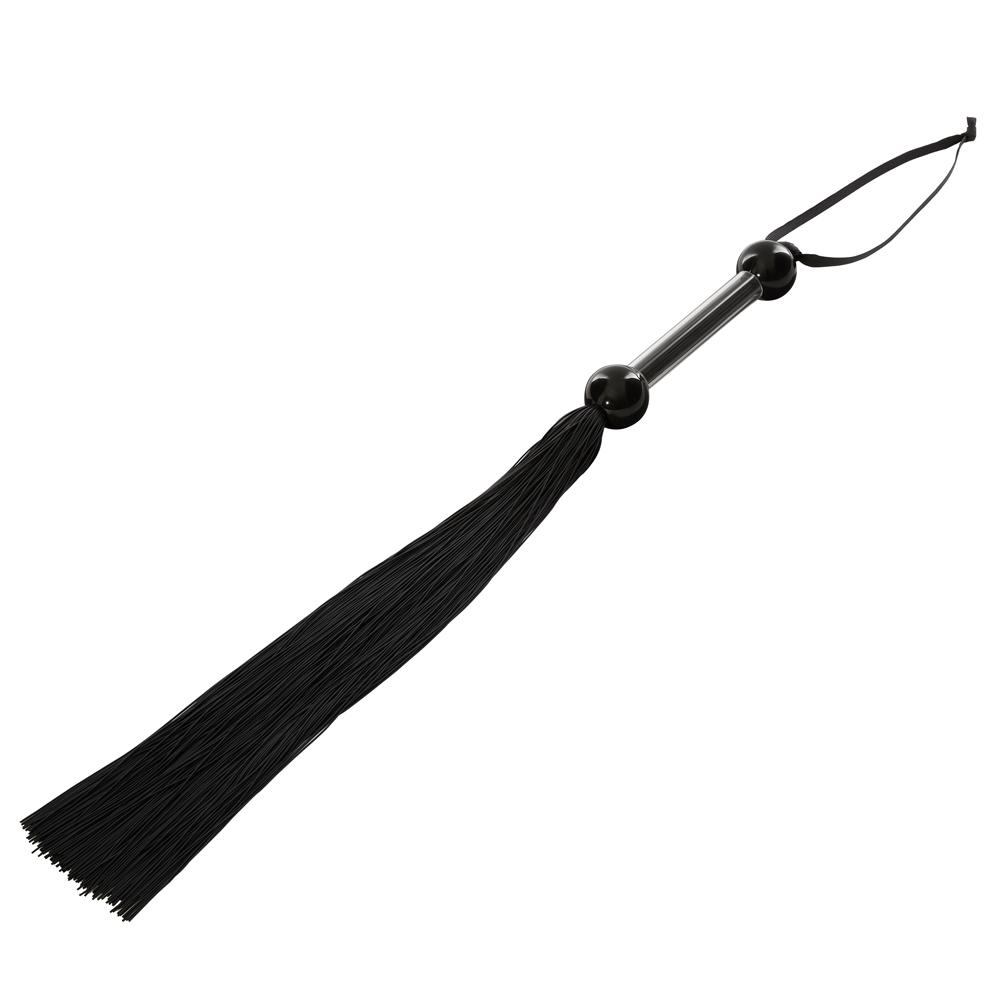 Large Whip Black | 646709820015 | Available at EroticWarehouse.com