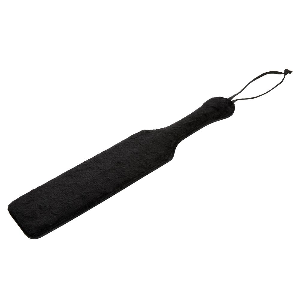 Fur Lined Fur Paddle (Black) | 646709920234 | Available at EroticWarehouse.com