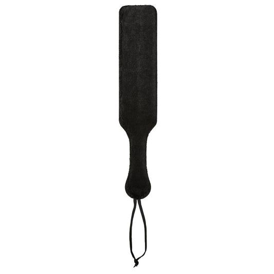 Fur Lined Fur Paddle (Black) | 646709920234 | Available at EroticWarehouse.com