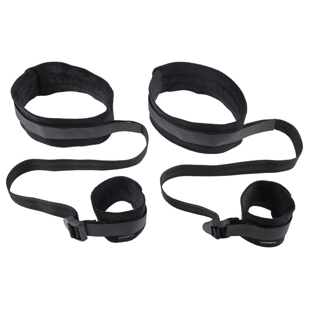 S&M Thigh & Wrist Cuffs | 646709921279 | Available at EroticWarehouse.com