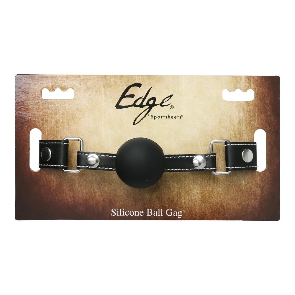 Edge Silicone Ball Gag | 646709980030 | Available at EroticWarehouse.com