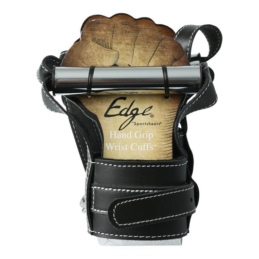 Edge Leather Hand Grip Wrist Cuffs | 646709980245 | Available at EroticWarehouse.com