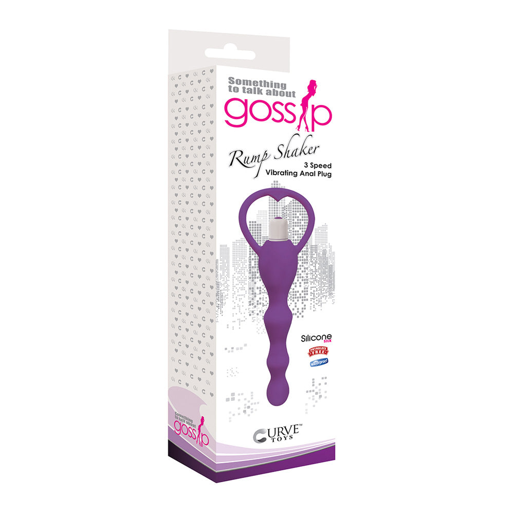 Gossip Rump Shaker Violet | 653078940107 | Available at EroticWarehouse.com