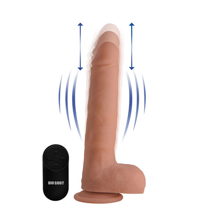 Big Shot 8" Silicone Thrusting Dildo | 653078940916 | Available at EroticWarehouse.com