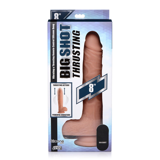 Big Shot 8" Silicone Thrusting Dildo | 653078940916 | Available at EroticWarehouse.com