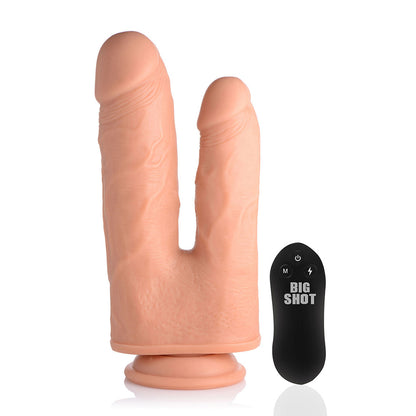 Big Shot 8" Double Shot Liquid Silicone Double Penetration Dildo | 653078941937 | Available at EroticWarehouse.com