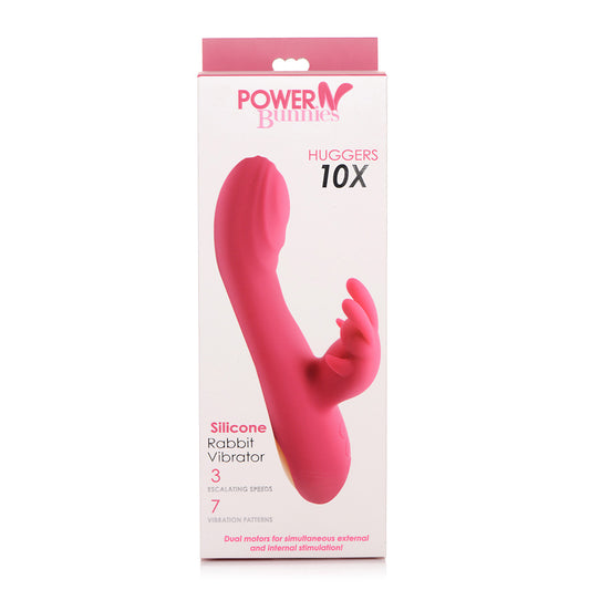 Power Bunnies Huggers 10X Rabbit Pink | 653078942460 | Available at EroticWarehouse.com