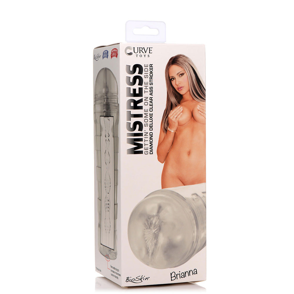 Mistress Deluxe Ass Stroker Clear | 653078942491 | Available at EroticWarehouse.com