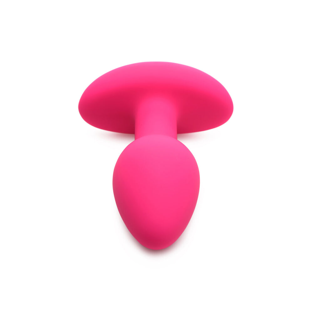 Gossip Pop Rocker 10 Function Rechargeable Butt Plug Magenta | 653078943108 | Available at EroticWarehouse.com