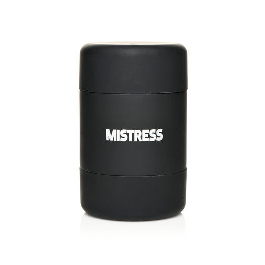Mistress Double Shot Mini Masturbator Ass & Mouth Dark | 653078943146 | Available at EroticWarehouse.com