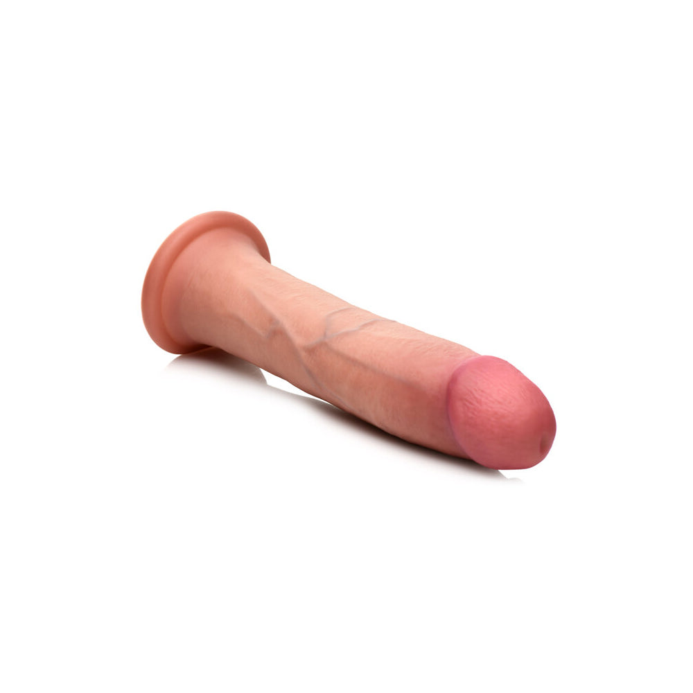 Jock 8" Dual Density Silicone Dildo Light | 653078943245 | Available at EroticWarehouse.com