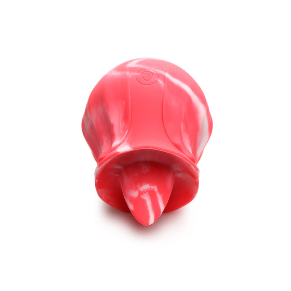 Gossip Licking Rose 10 Function Rechargeable Silicone Pink Twirl | 653078943306 | Available at EroticWarehouse.com
